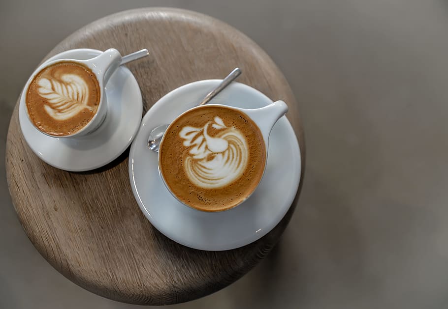 wood, art, caffeine, coffee, beverage, break, breakfast, cappuccino HD wallpaper