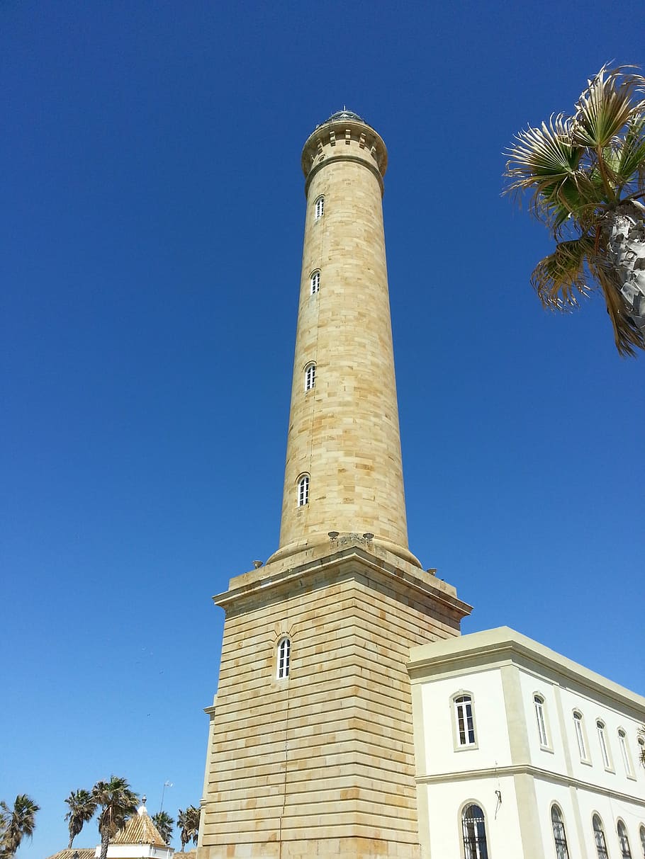 Faro, Tower, Building, edificio, low angle view, clear sky HD wallpaper