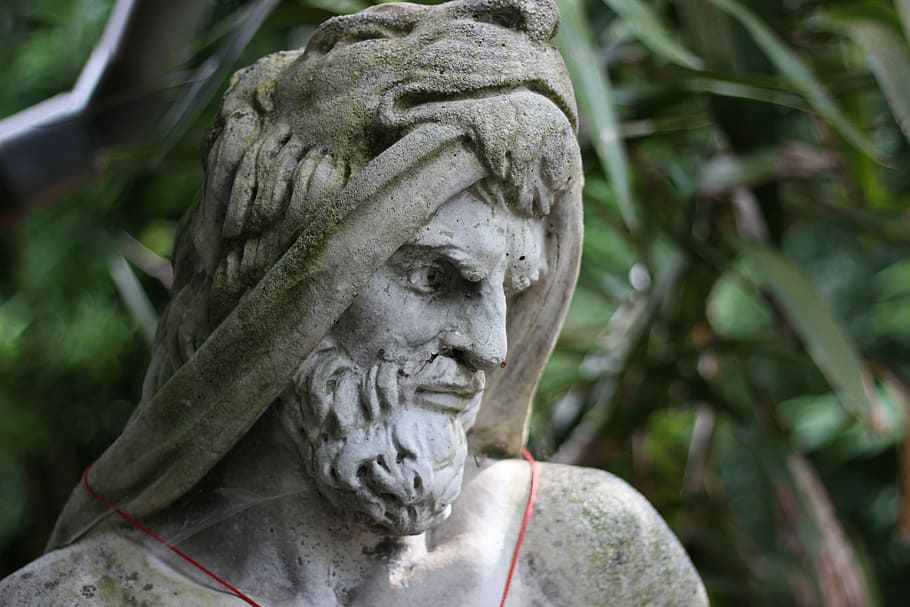 sculpture, statue, face, human representation, art and craft HD wallpaper
