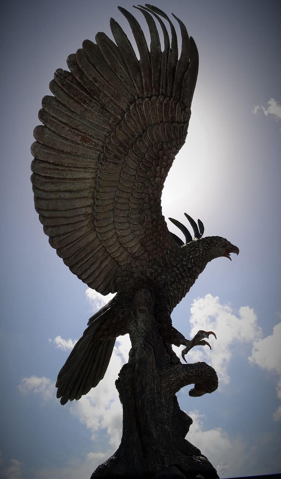 eagle, statue, monument, bird, symbol, dom, animal, one animal HD wallpaper