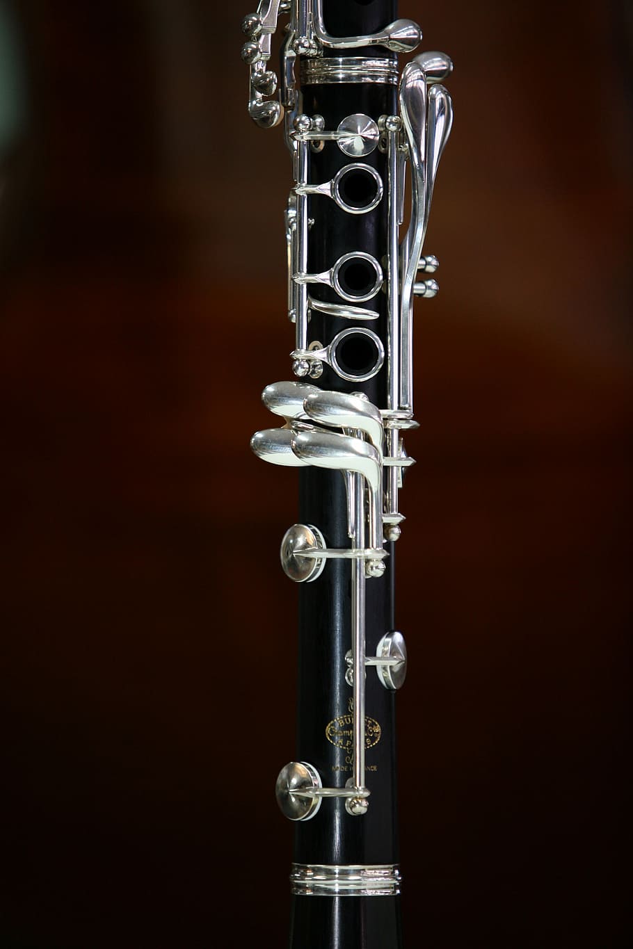 black and gray clarinet close-up photo, Instrument, Music, Wind, HD wallpaper