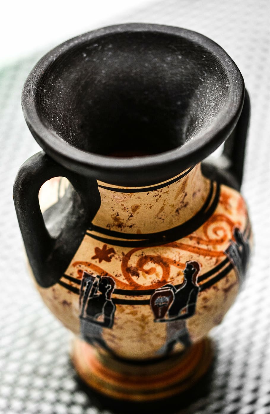 ancient, vase, old, antique, vintage, history, design, pottery