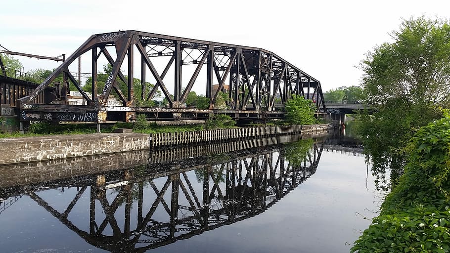 Old, Bridge, Water, River, bridge - man made structure, connection HD wallpaper