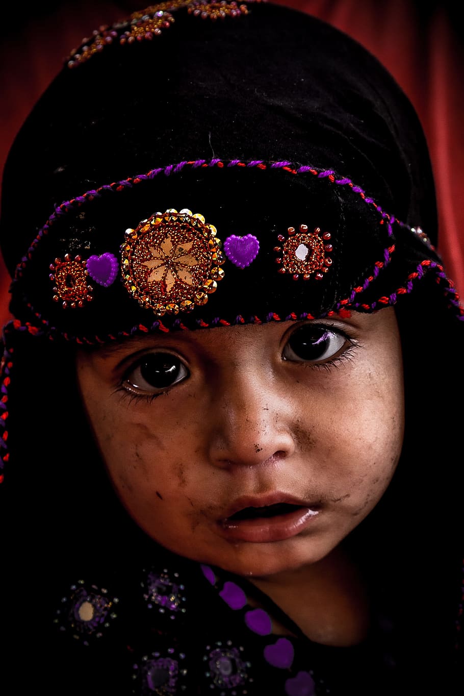 child, afghan, refugee, kid, baby, face, happiness, cute, people