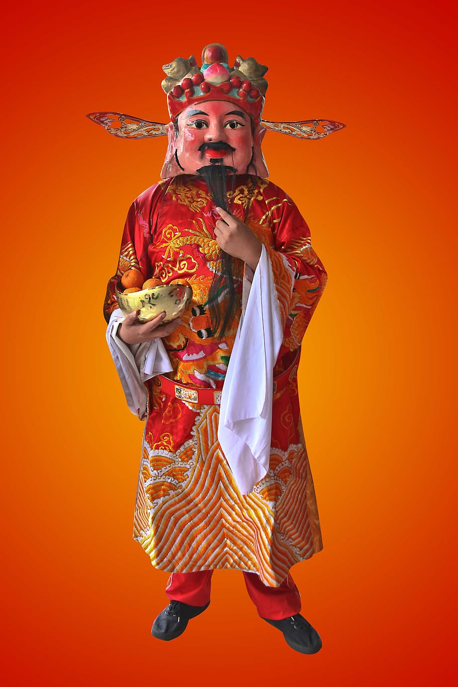 god of prosperity, chinese new year, gold, traditional, wealth