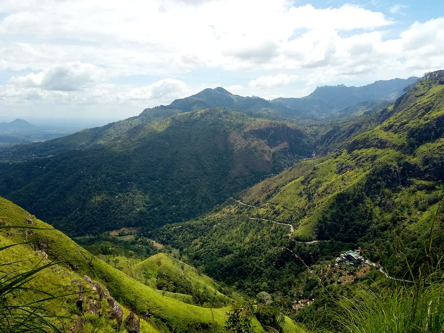 Mountain, Sri Lanka, Nature, Landscape, travel, hill, landmark, HD wallpaper