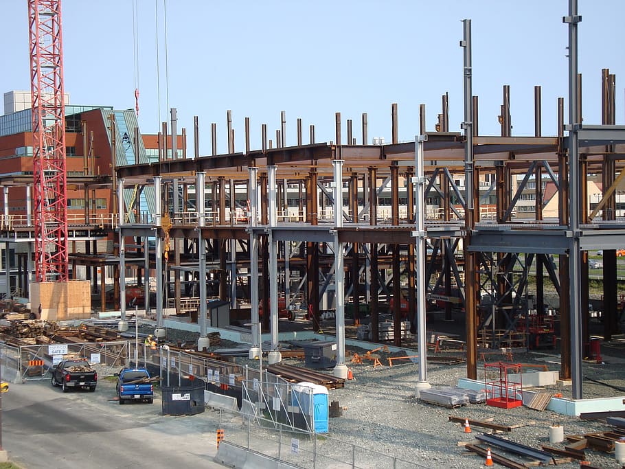 construction, building, university, faculty, built structure HD wallpaper