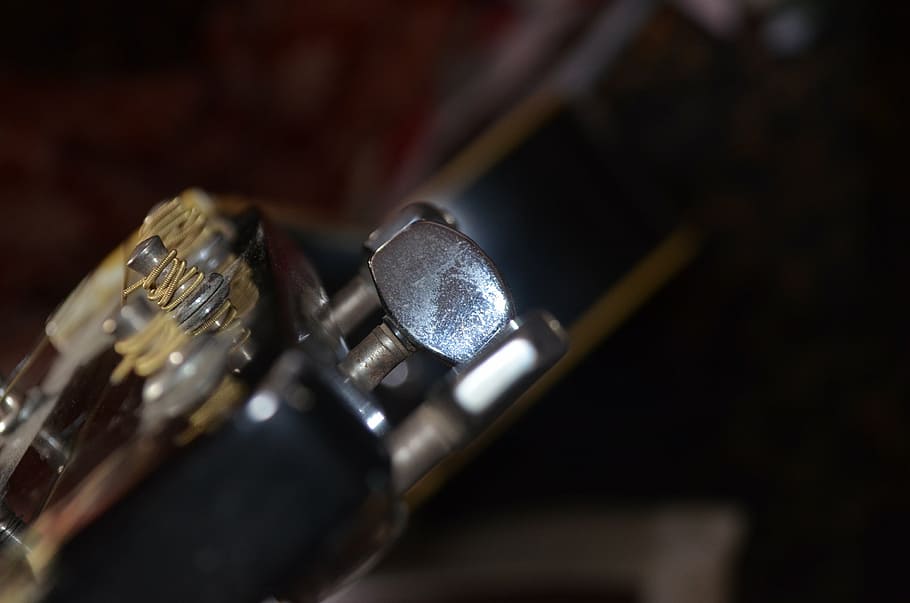 guitar, spanish, knobs, strings, music, instrument, musical HD wallpaper