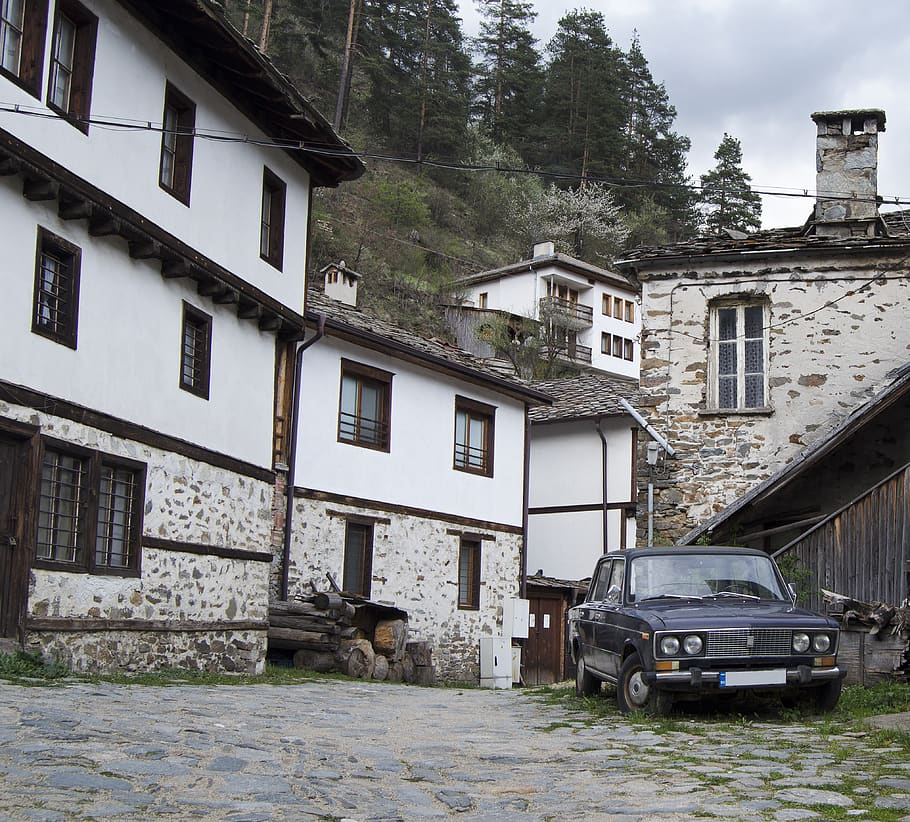 bulgaria, shiroka laka, village, traditional, house, lada, tourism, HD wallpaper