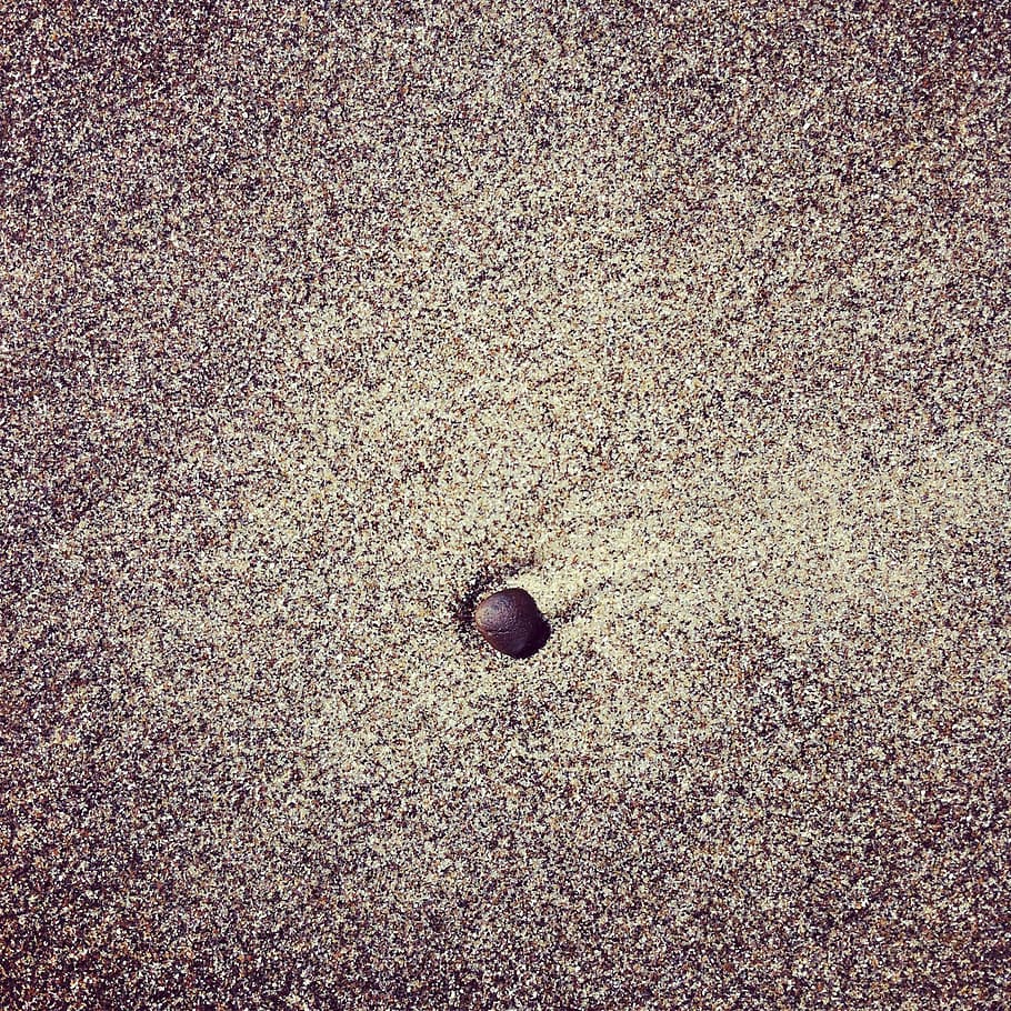 stone, beach, sand, no people, backgrounds, textured, full frame HD wallpaper