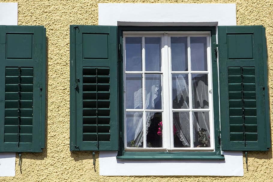 View, Attic, Window, House, Mondsee, austria, building exterior HD wallpaper
