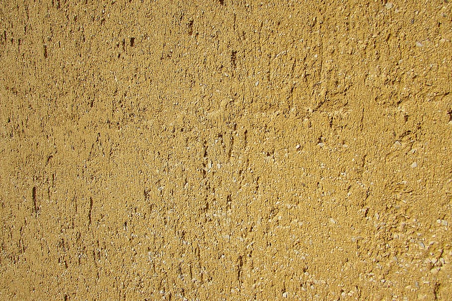 photo of yellow mug, wall, plaster, structure, pattern, texture HD wallpaper