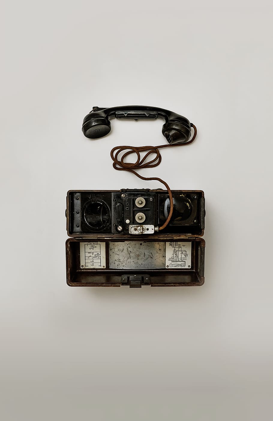 telephone, electronic, technology, studio shot, indoors, no people HD wallpaper