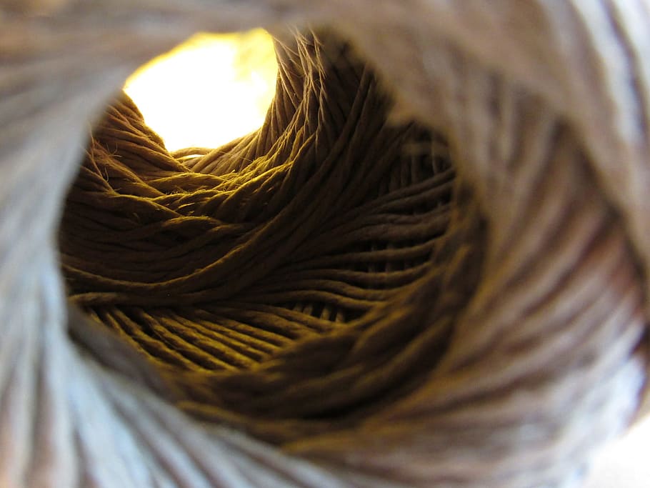 twine, thread, string, light, tunnel, abstract, background HD wallpaper