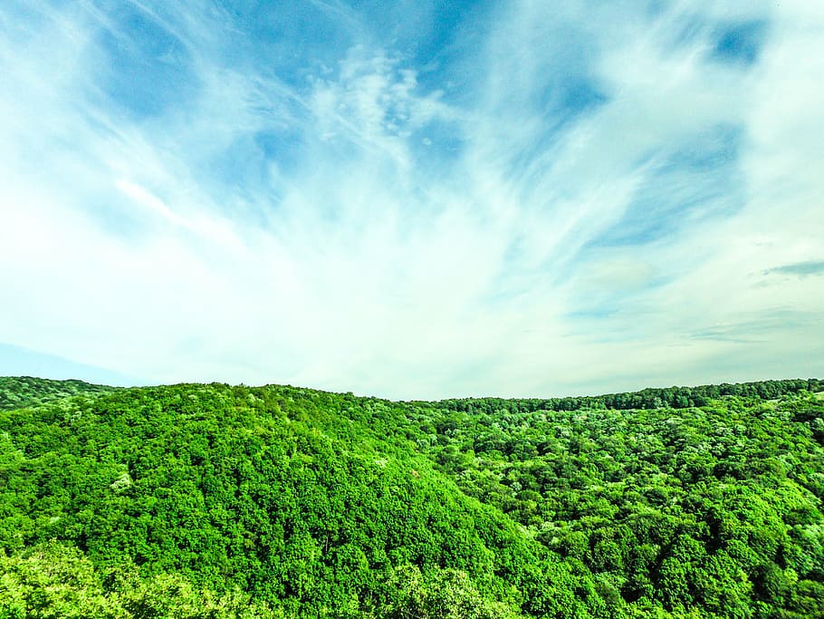 horizon, mountain, landscape, sky, nature, hill, hiking, outdoor HD wallpaper