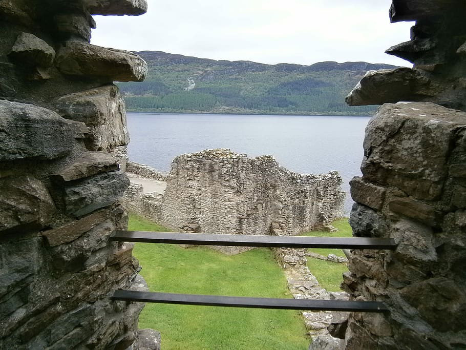 Castle, Lake, history, travel destinations, day, outdoors, built structure HD wallpaper