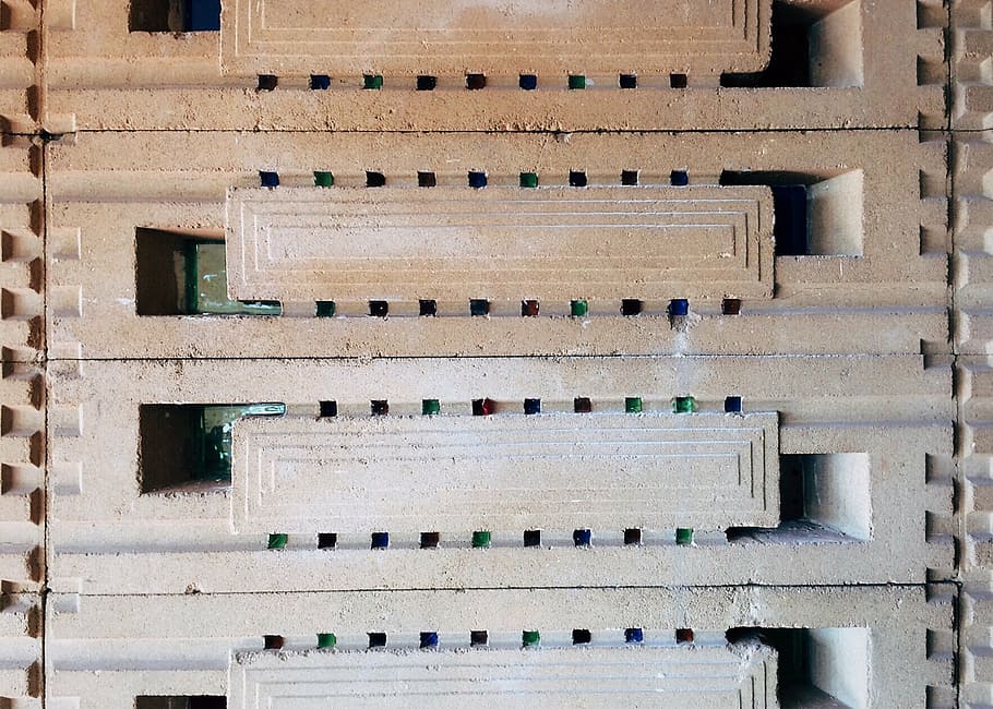 stone, architecture, design, frank lloyd wright, no people HD wallpaper
