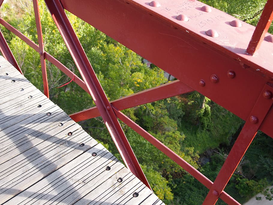 bridge, architecture, urban, engineering, iron bridge, no people HD wallpaper