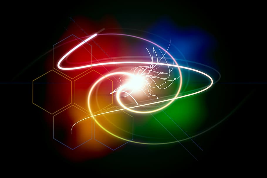 slightly, technology, bright, background, digital art, illuminated HD wallpaper