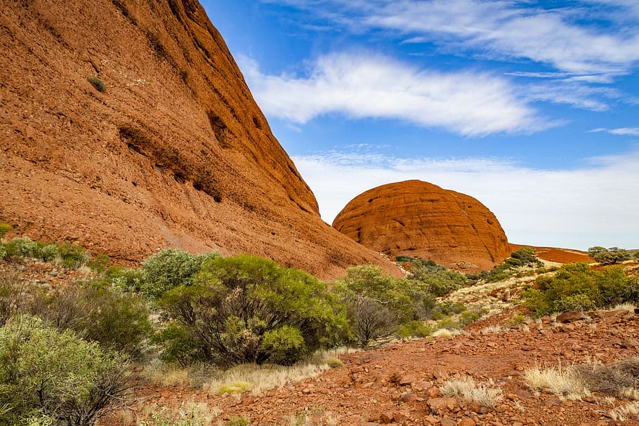 uluru, ayers rock, australia, outback, landscape, tourism, landmark, HD wallpaper