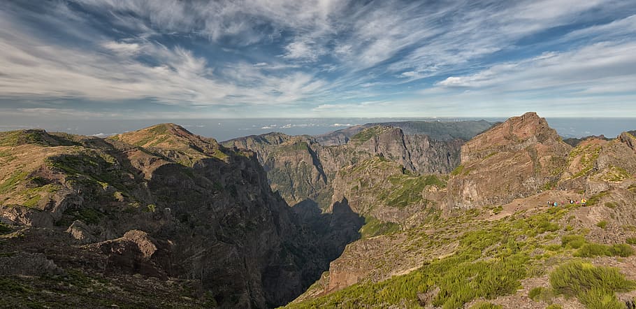 pico do ariero, madeira, mountain, sky, scenics - nature, beauty in nature, HD wallpaper