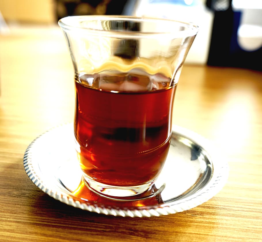 turkish, black, tea, turkey, drink, refreshment, table, glass HD wallpaper