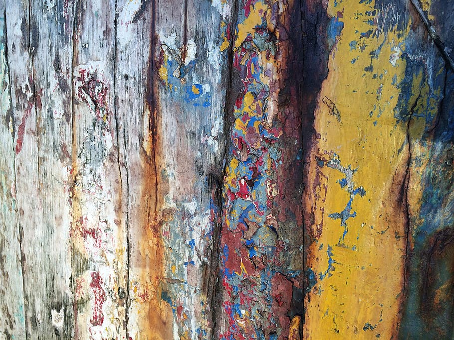 color, wood, old paint, structure, texture, weave, weathered, HD wallpaper
