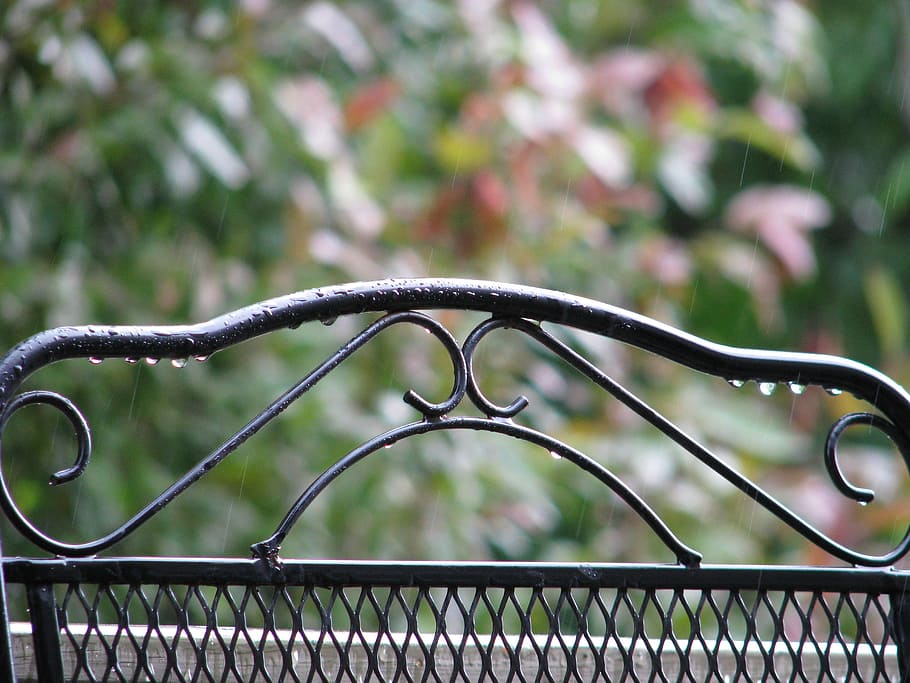 Spring, Drops, Abstract, Water, rain, outdoor, outdoors, metal HD wallpaper