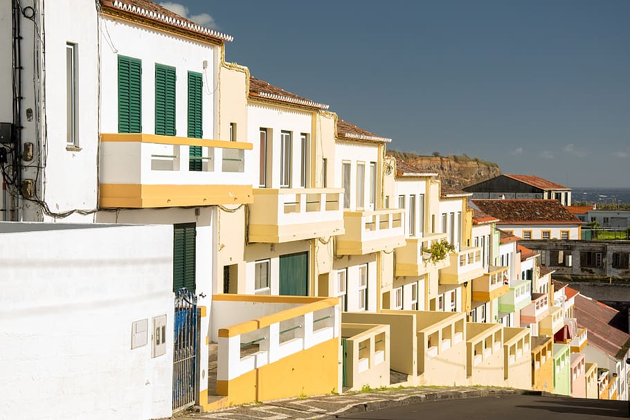 houses, constructions, architecture, facade, building exterior HD wallpaper