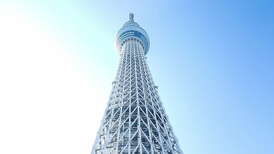 tower, architecture, monument, sky, japan, built structure HD wallpaper