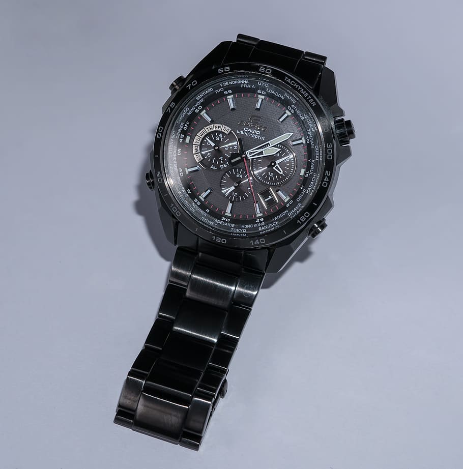 Clock, Wrist Watch, Time, time indicating, watches, mens, time of HD wallpaper