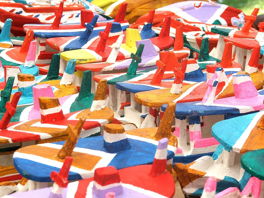 círio, bethlehem, pará, multi colored, large group of objects HD wallpaper