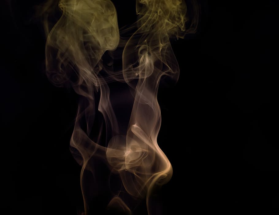 smoke, color, light, flash, background, abstract, form, design HD wallpaper
