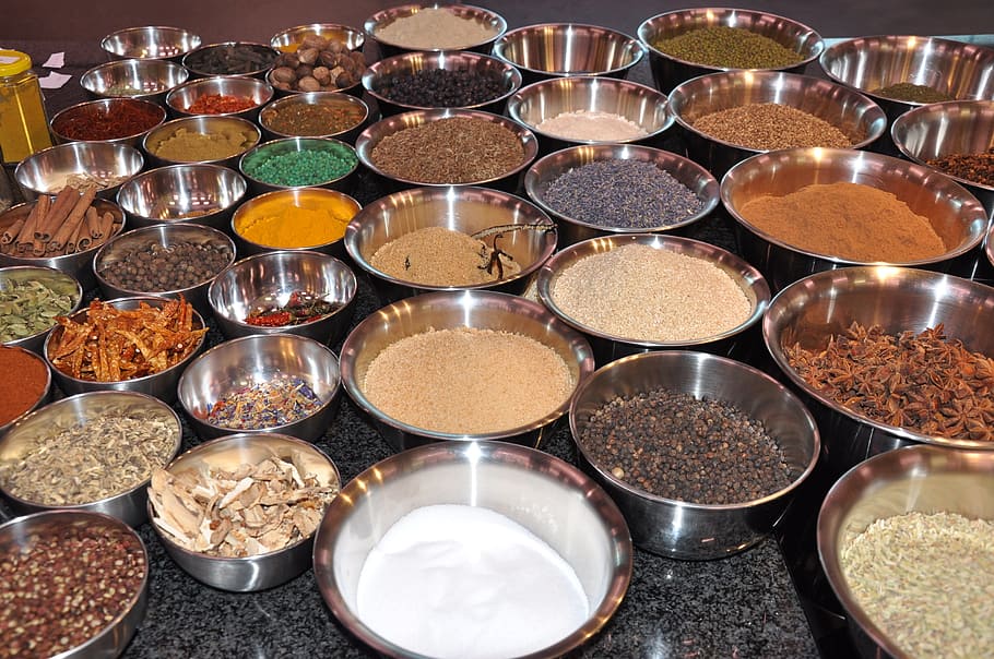 Spices, Kitchen, Herbs, no people, food and drink, indoors HD wallpaper