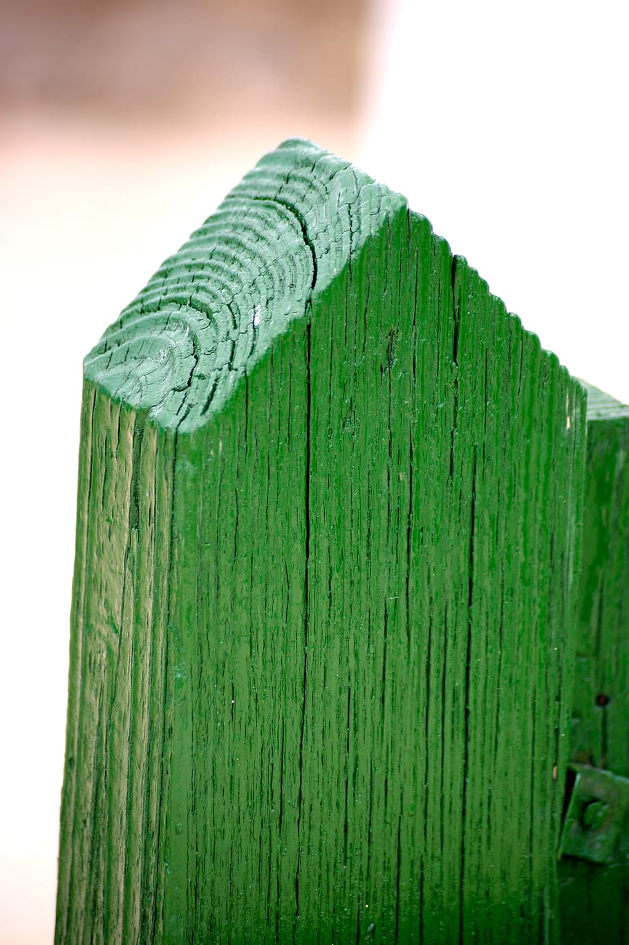Fence, Green, Garden, Post, Pile, garden fence, dark green HD wallpaper