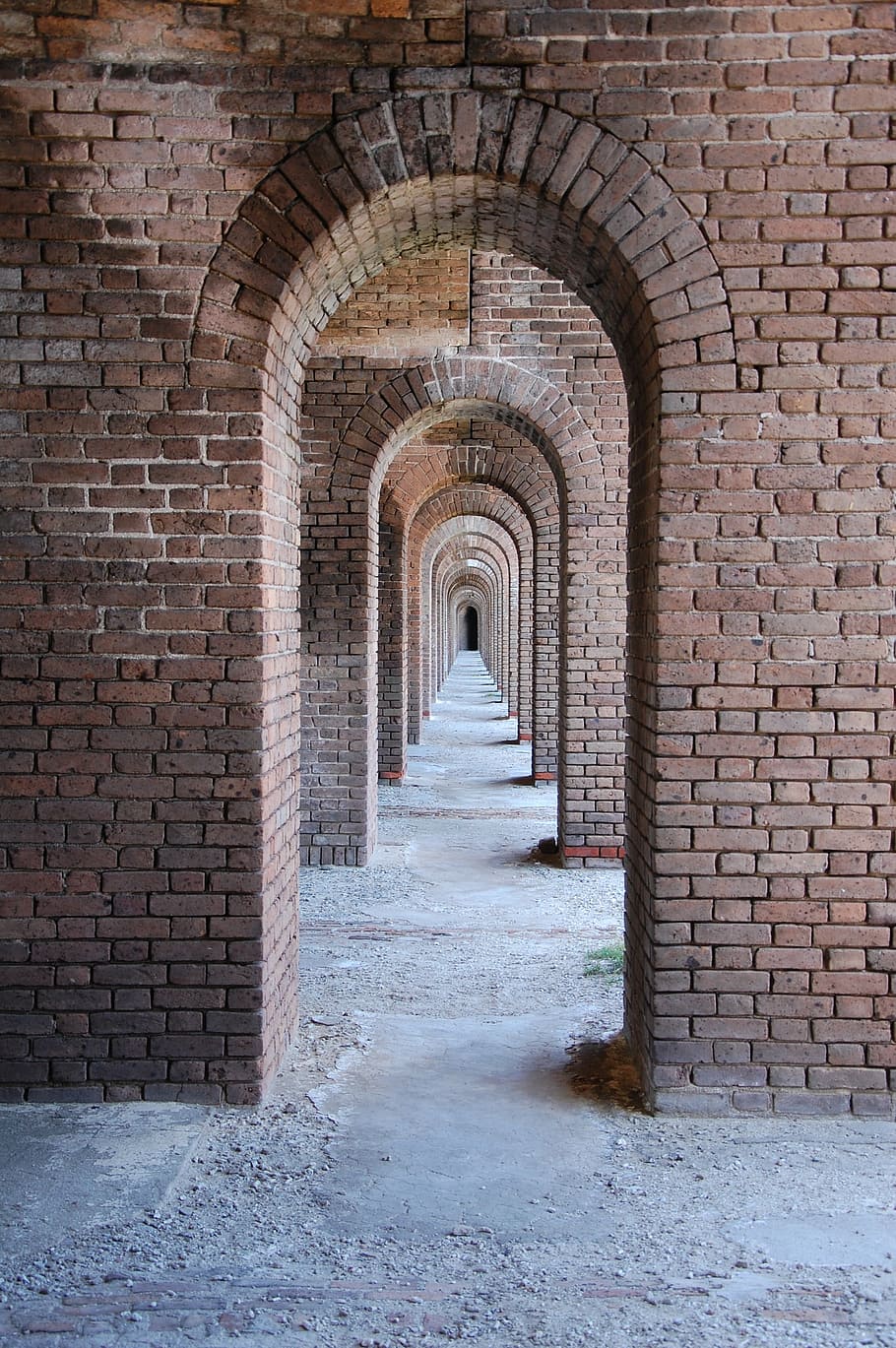 HD wallpaper: archway, architecture, fort jefferson, historical, florida |  Wallpaper Flare