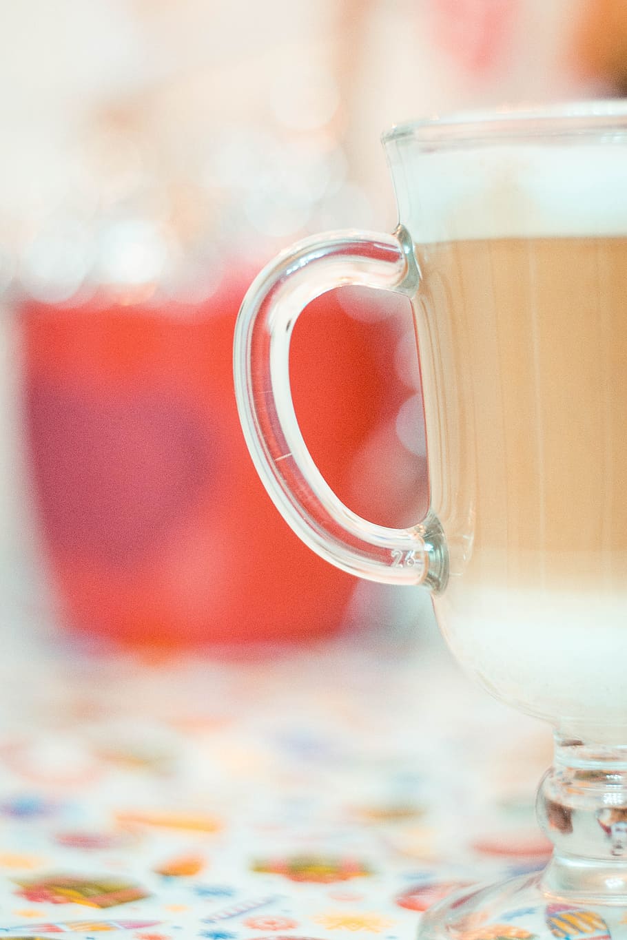 coffee, latté, cream, drink, refreshment, food and drink, close-up HD wallpaper