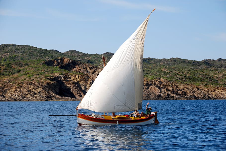 sailboat, summer, browse, water, nautical vessel, sea, transportation HD wallpaper