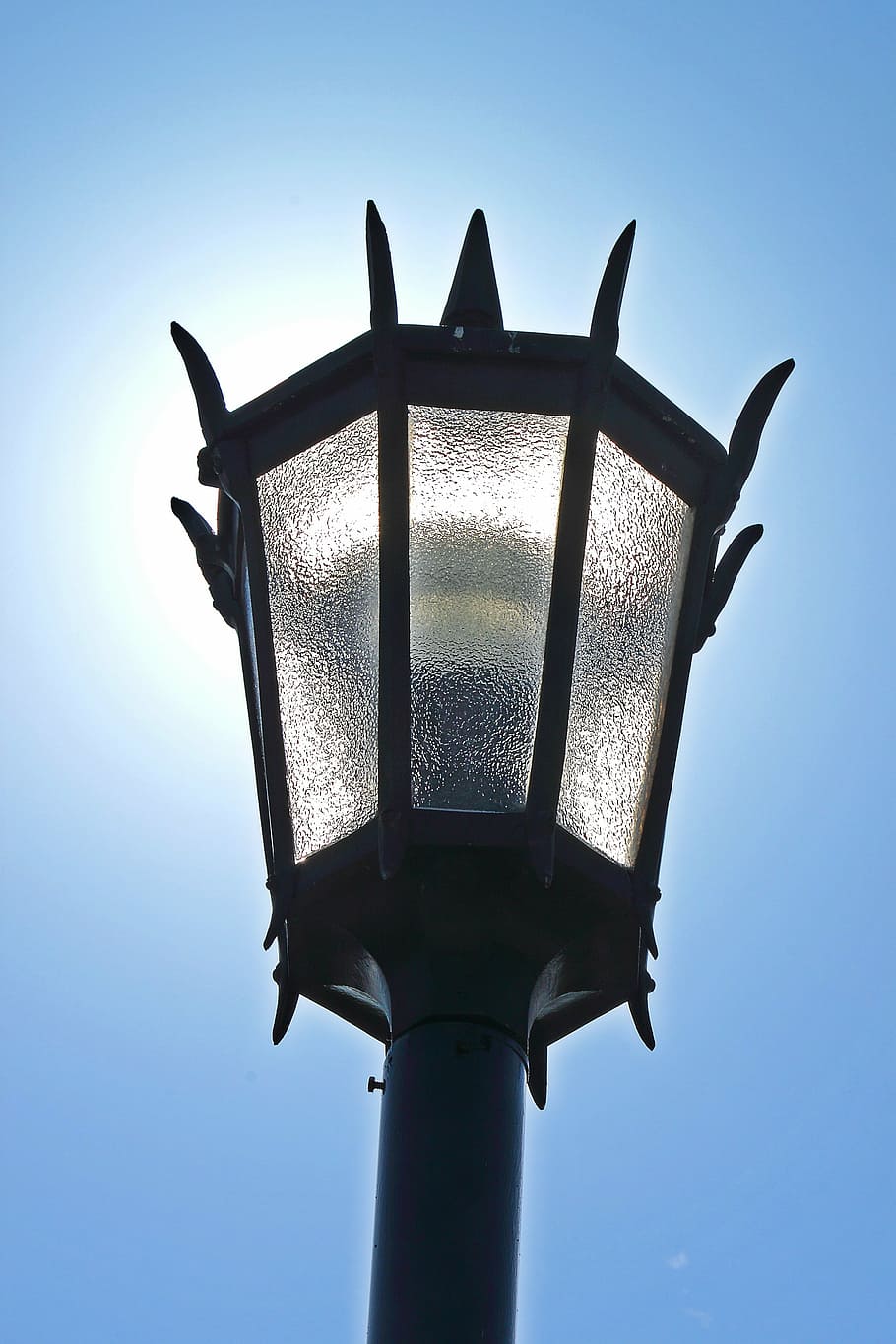 lamp, post, light, street, electricity, pole, streetlight, illuminated HD wallpaper