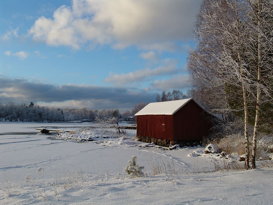 winter, snow, snow landscape, cold temperature, building exterior HD wallpaper