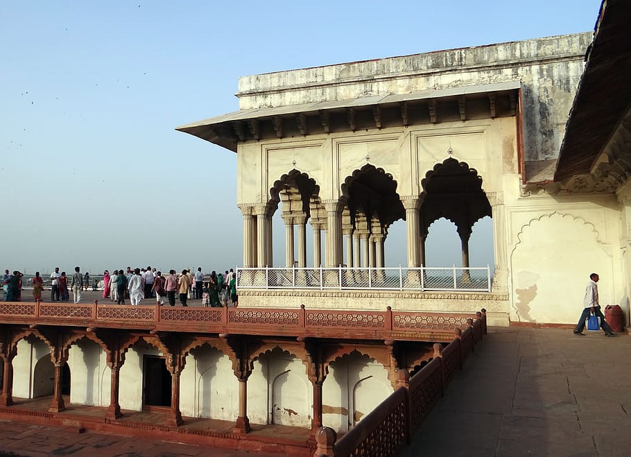 musamman burj, agra fort, architecture, heritage, india, built structure, HD wallpaper