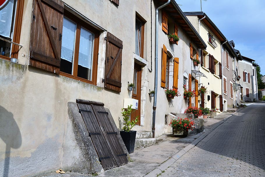 liverdun, street, district, building exterior, architecture HD wallpaper