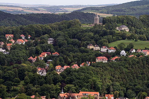 thuringia germany, thuringian forest, panorama, architecture HD wallpaper