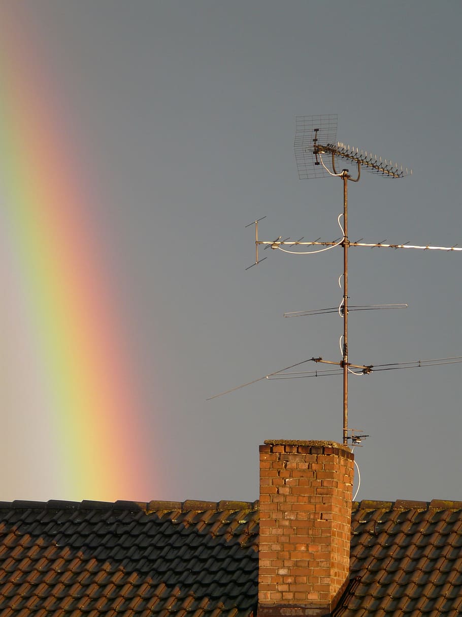 Rainbow, Phenomenon, Sunshine, refraction, sky, nature, spectrum HD wallpaper
