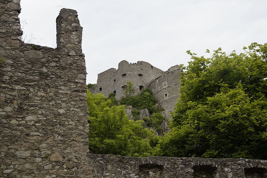 Castle, Ruin, Middle Ages, Hohentwiel, hegau, lake constance, HD wallpaper