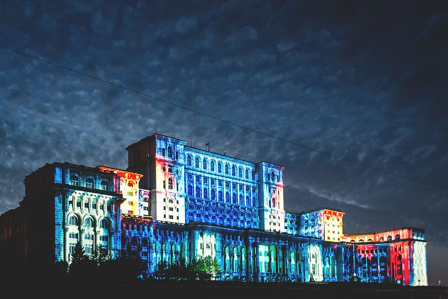 city, architecture, art, beautiful, big, bright, bucharest HD wallpaper