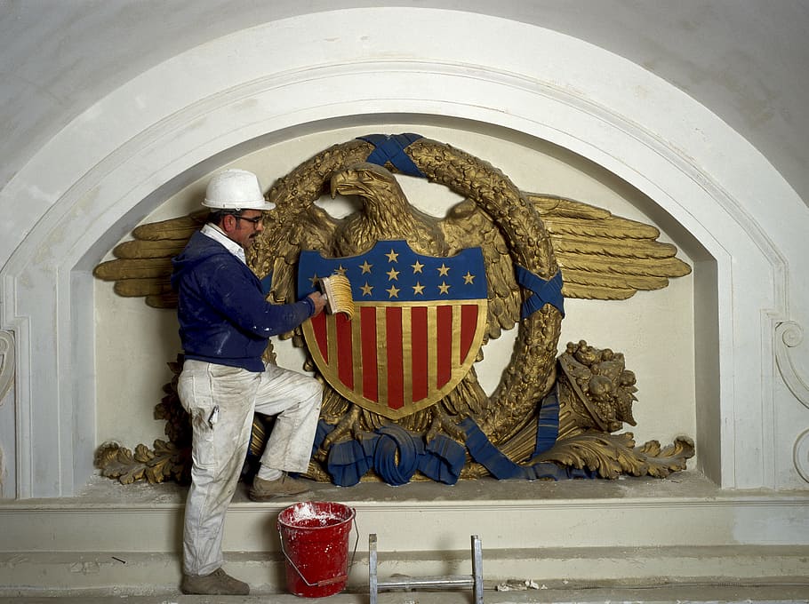 renovation, work, construction, union station, washington, dc HD wallpaper