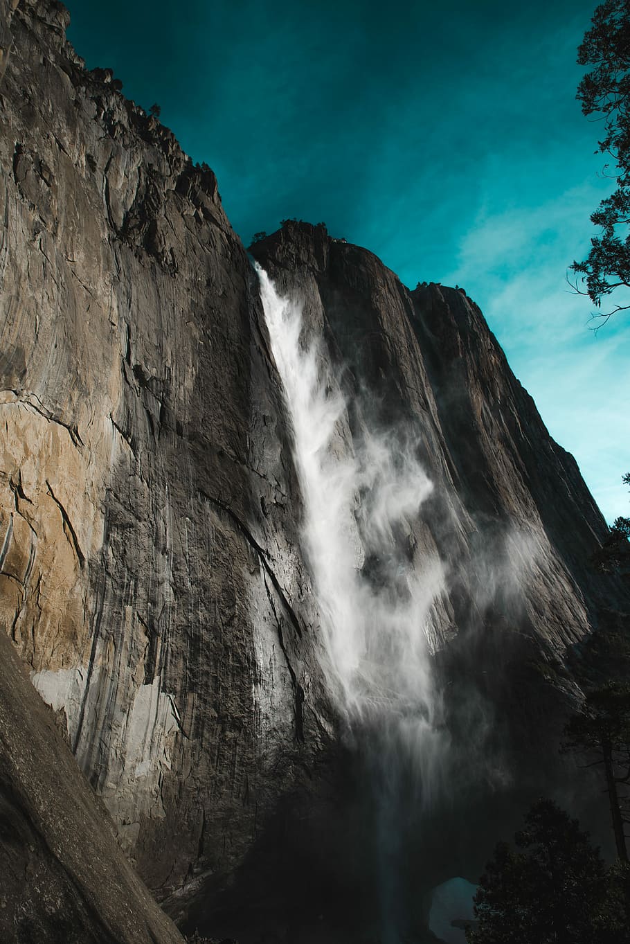 cliff with waterfalls, Angel Falls, Venezuela, rock, mountain, HD wallpaper