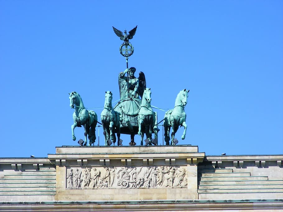 Berlin, Monument, Brandenburg Gate, structures, capital, landmark HD wallpaper