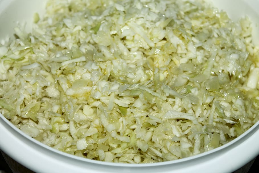 Coleslaw, White Cabbage, Herb, Salad, food, kohl, vitamins HD wallpaper